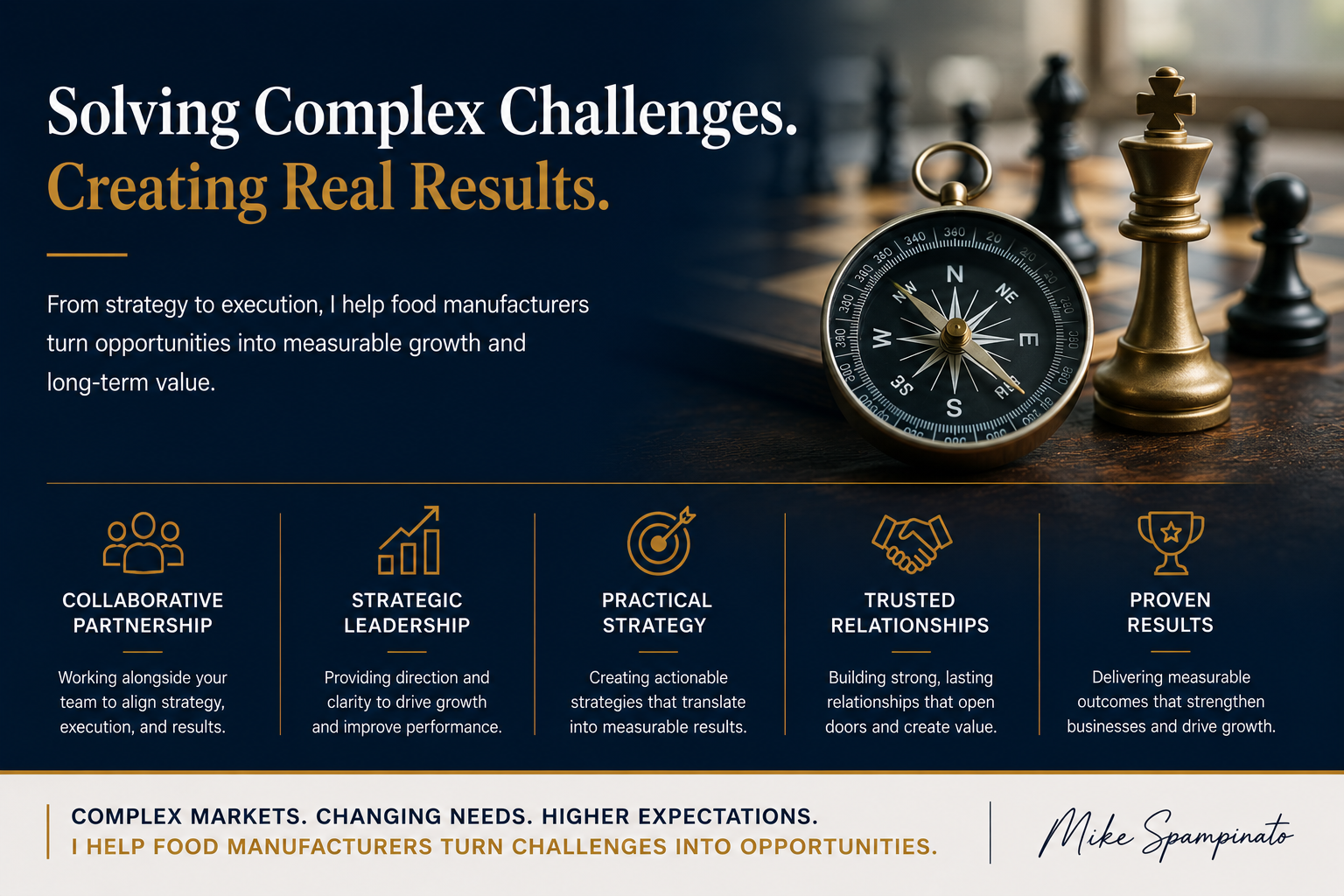 Solving Complex Challenges. Creating Real Results.